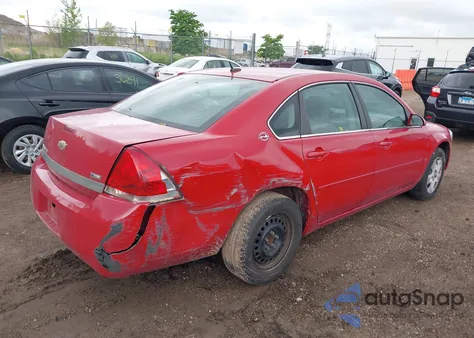 2008 Chevrolet Impala Ls из США, поврежденный, VIN 2G1WB58K989265632